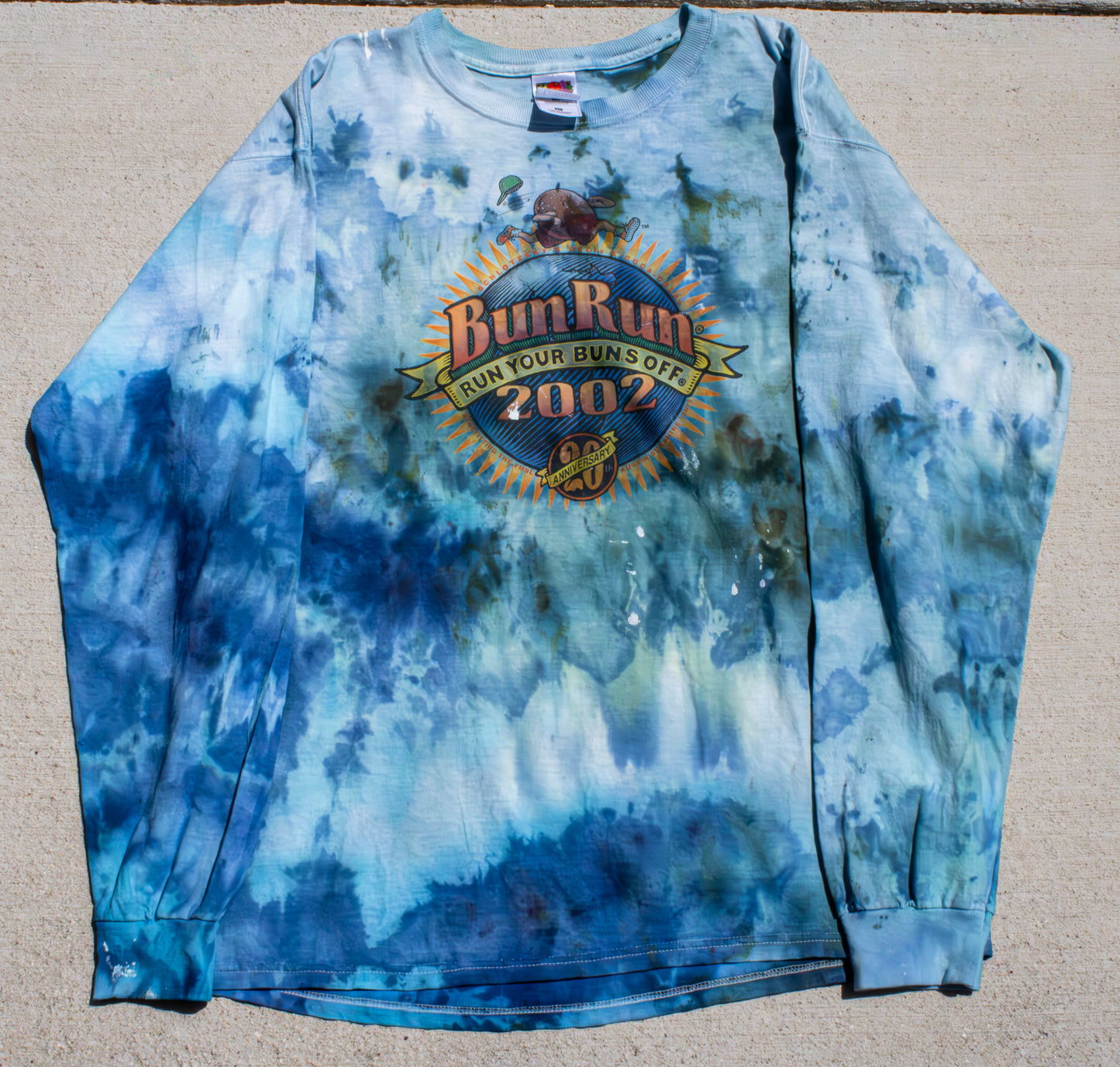 Bun Run Run Your Buns Off 2002 T Shirt