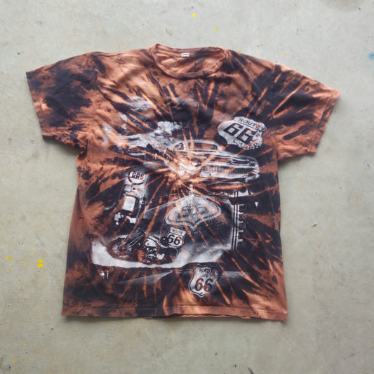 Vintage AOP Route 66 Tee