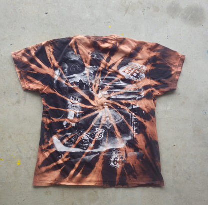 Vintage AOP Route 66 Tee